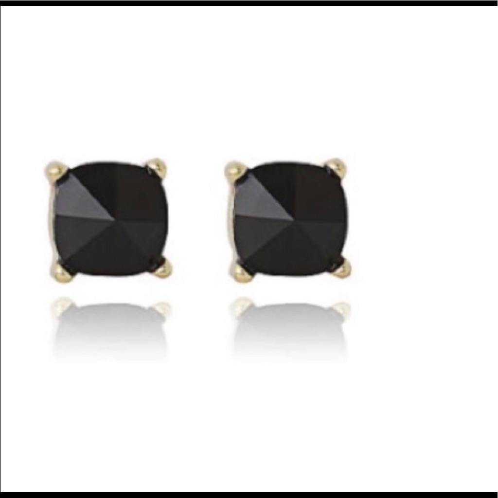 The Limited Mini Square Gem Earring